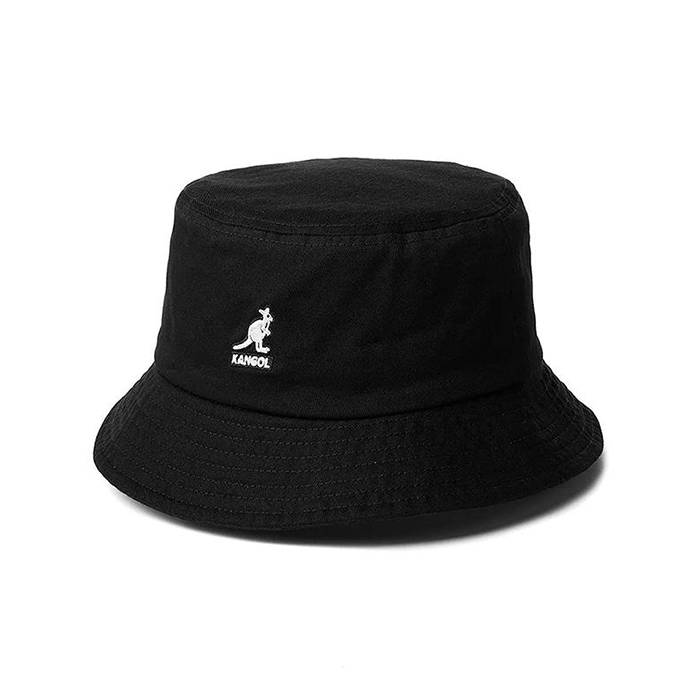Панама KANGOL WASHED BUCKET BLACK