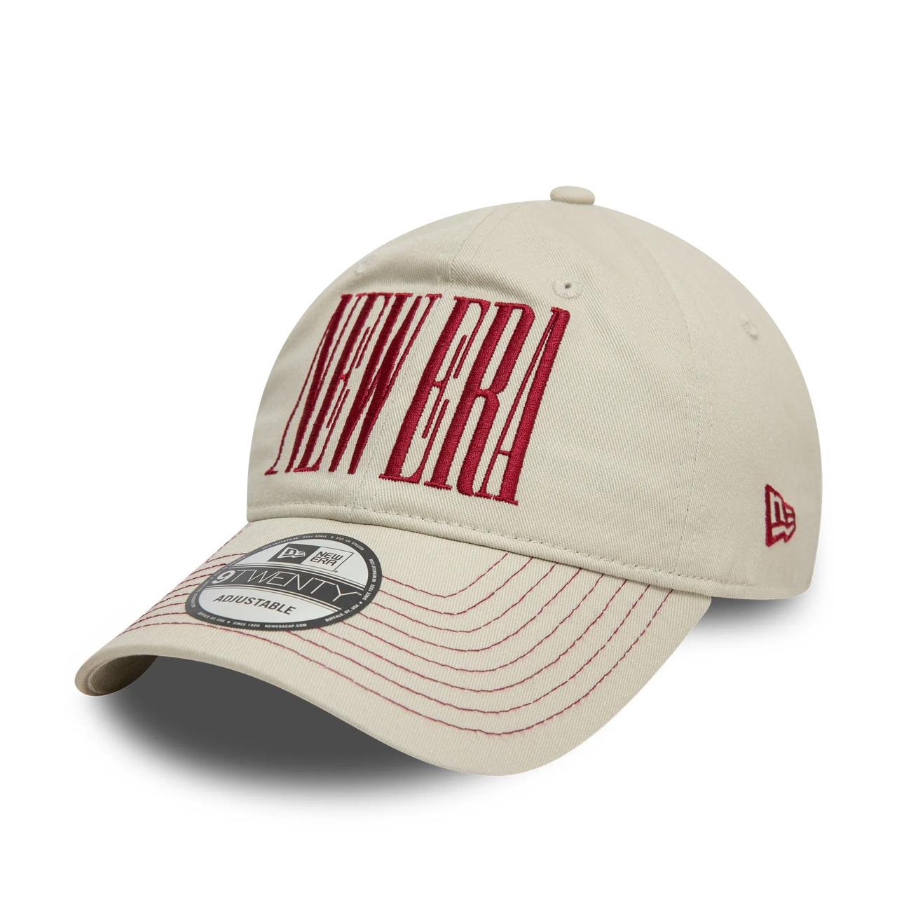 Бейсболка NEW ERA 9TWENTY NEW ERA WORDMARK BEIGE