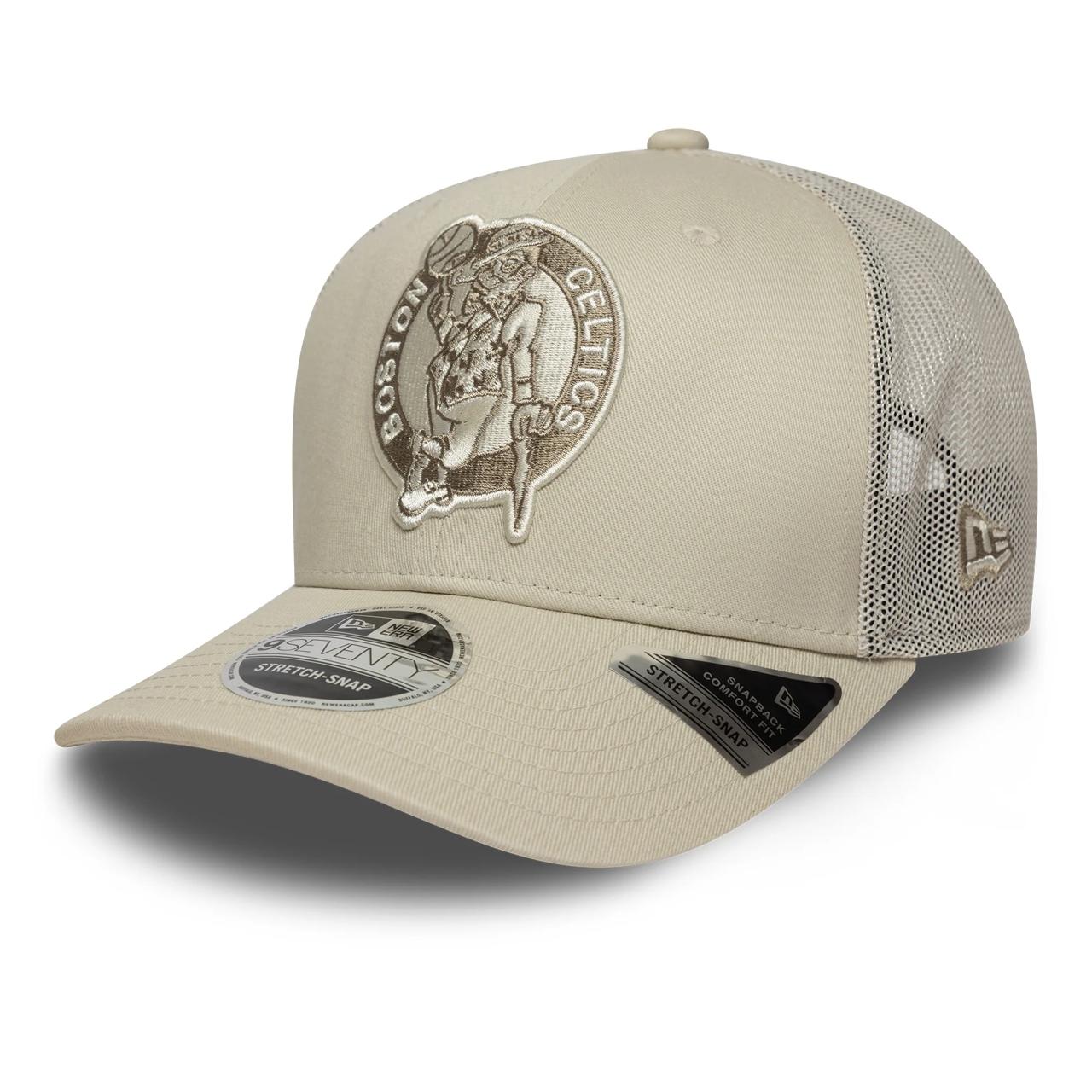 Бейсболка NEW ERA 9SEVENTY NBA BOSTON CELTICS BEIGE