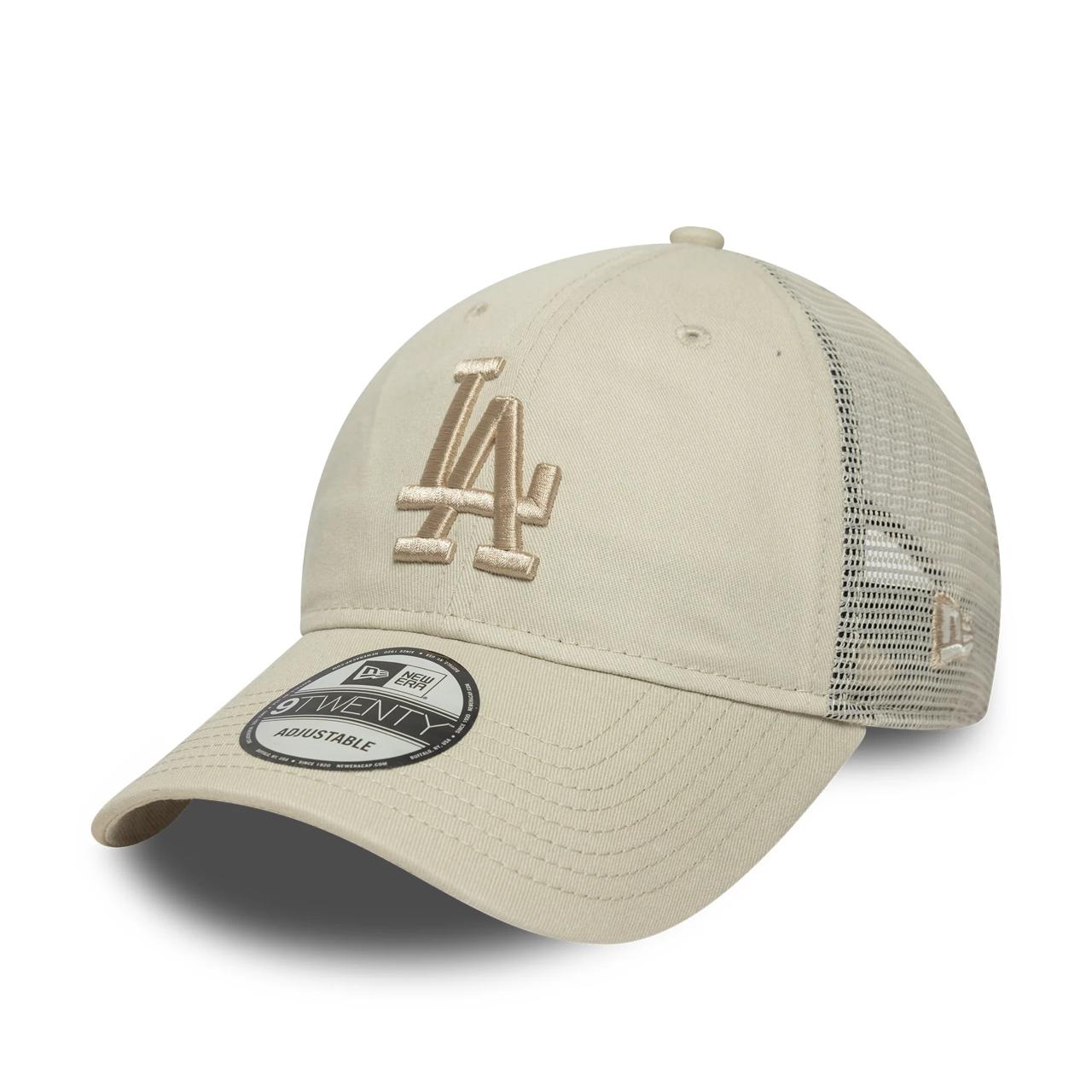 Бейсболка NEW ERA 9TWENTY TRUCKER MLB LOS ANGELES DODGERS БЕЖЕВАЯ
