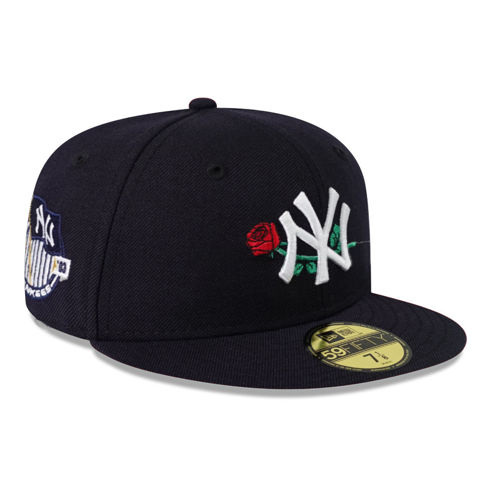 Бейсболка 59FIFTY MLB NEW YORK YANKEES ROSE NAVY/GRAY UV