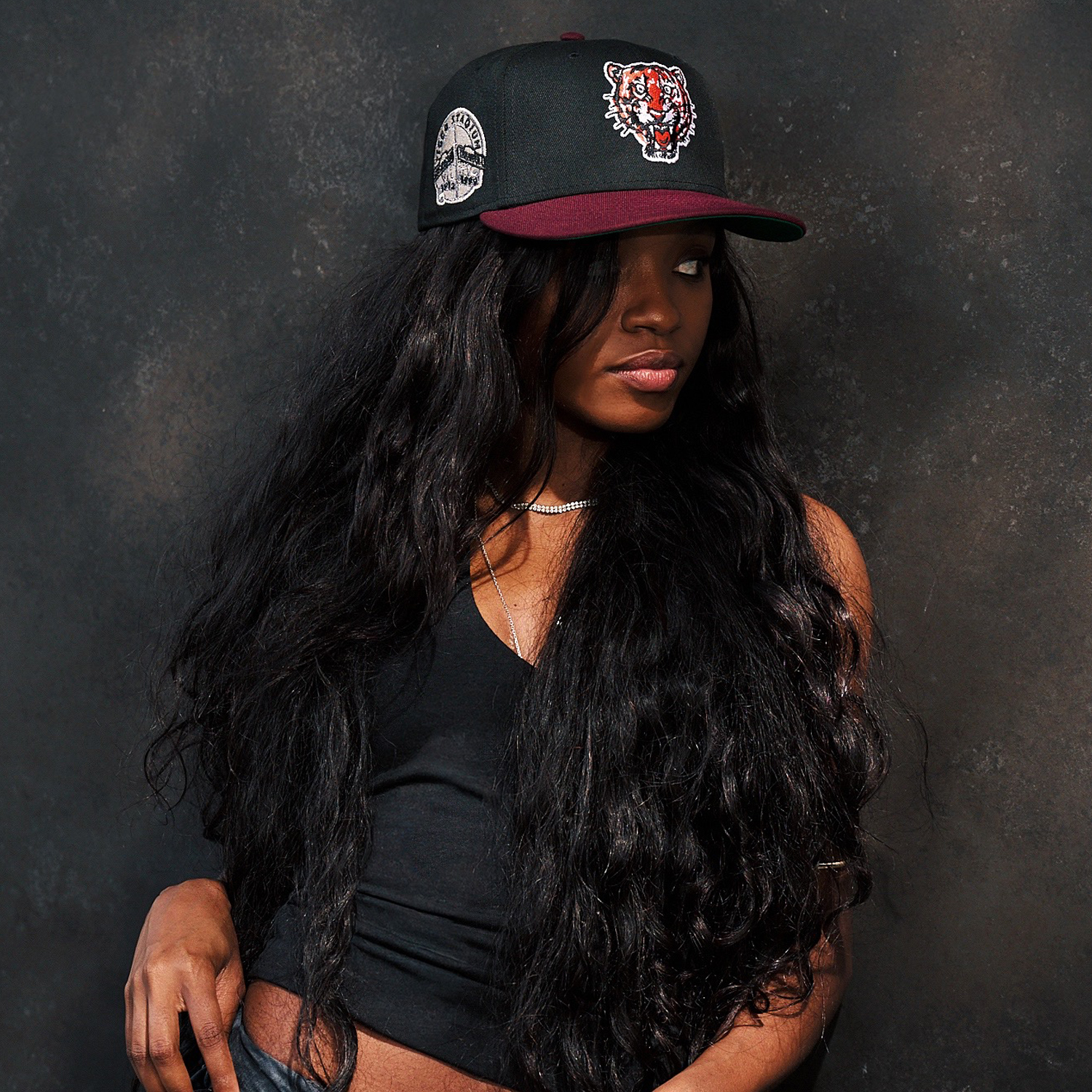 Бейсболка 59FIFTY MLB DETROIT TIGERS BLACK / GREEN UV