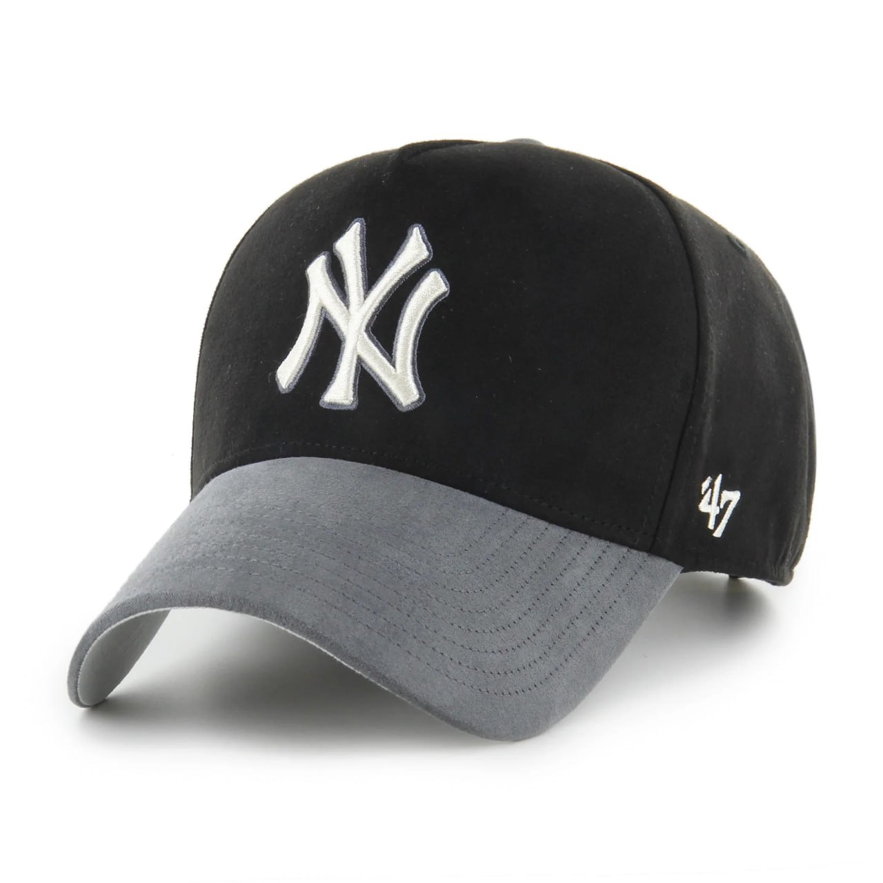 Бейсболка '47 MVP DT MLB NEW YORK YANKEES ULTRASUEDE BLACK/GREY