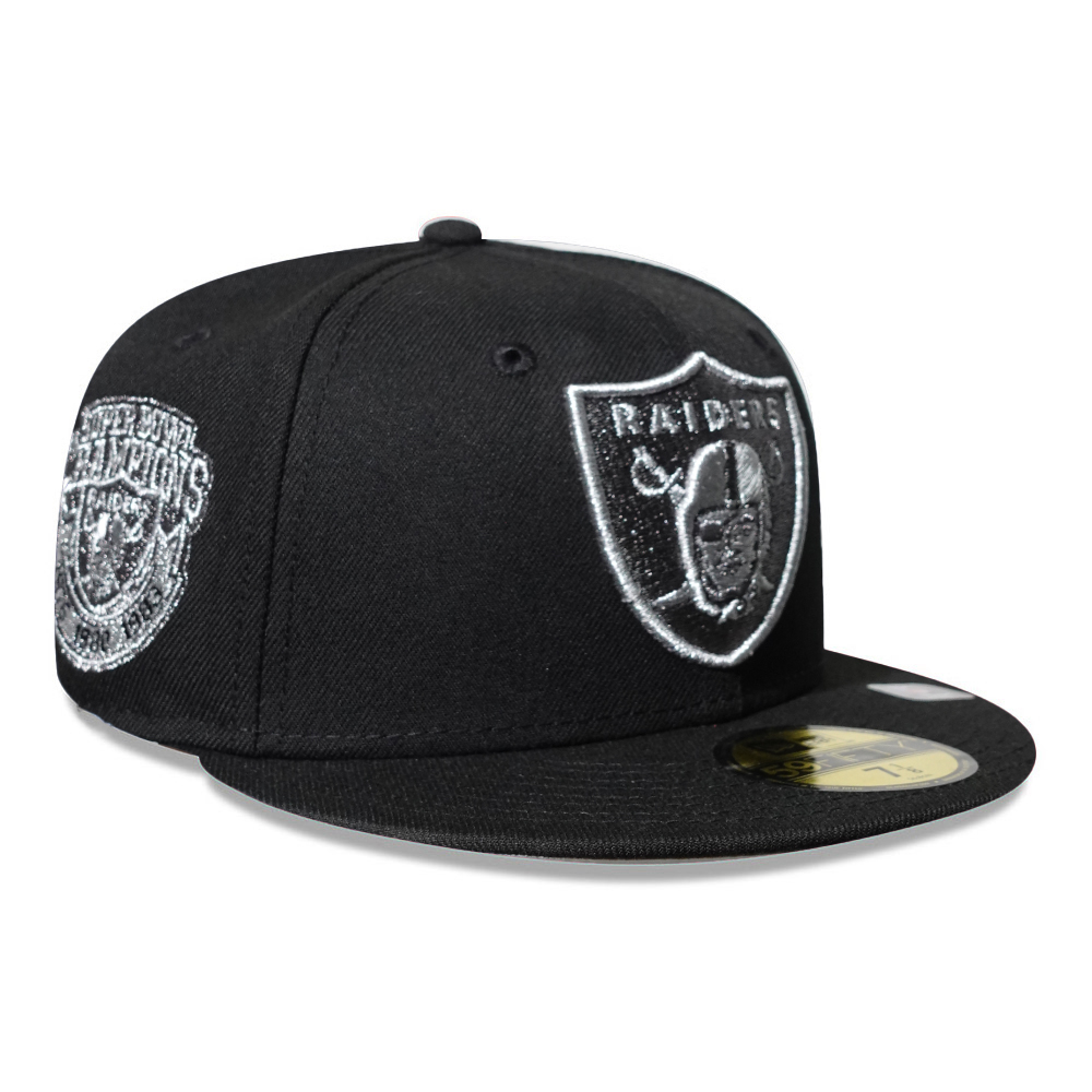 Бейсболка 59FIFTY NFL LAS VEGAS RAIDERS BLACK / GRAY UV