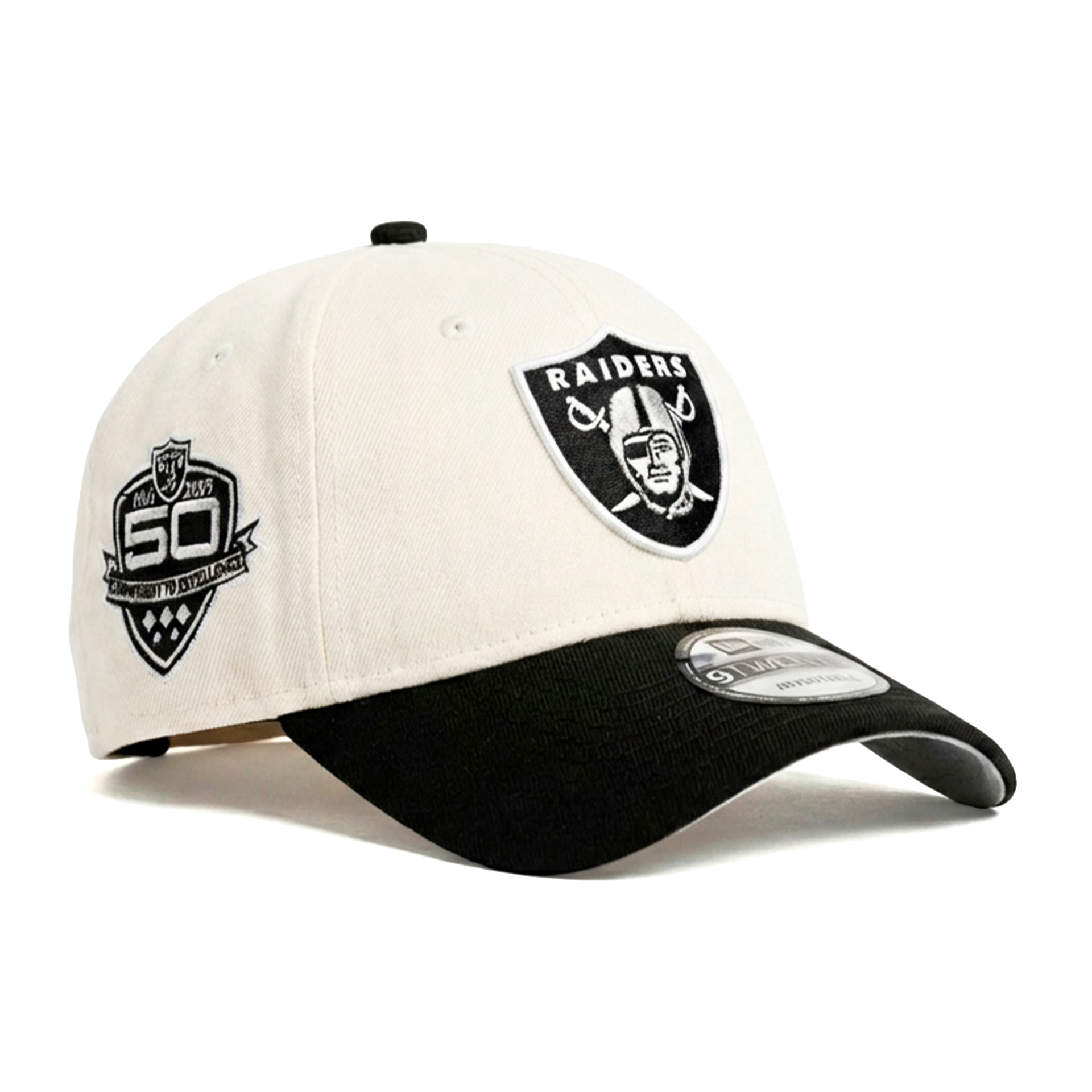 Бейсболка NEW ERA 9TWENTY NFL LAS VEGAS RAIDERS БЕЖЕВАЯ/ЧЕРНАЯ