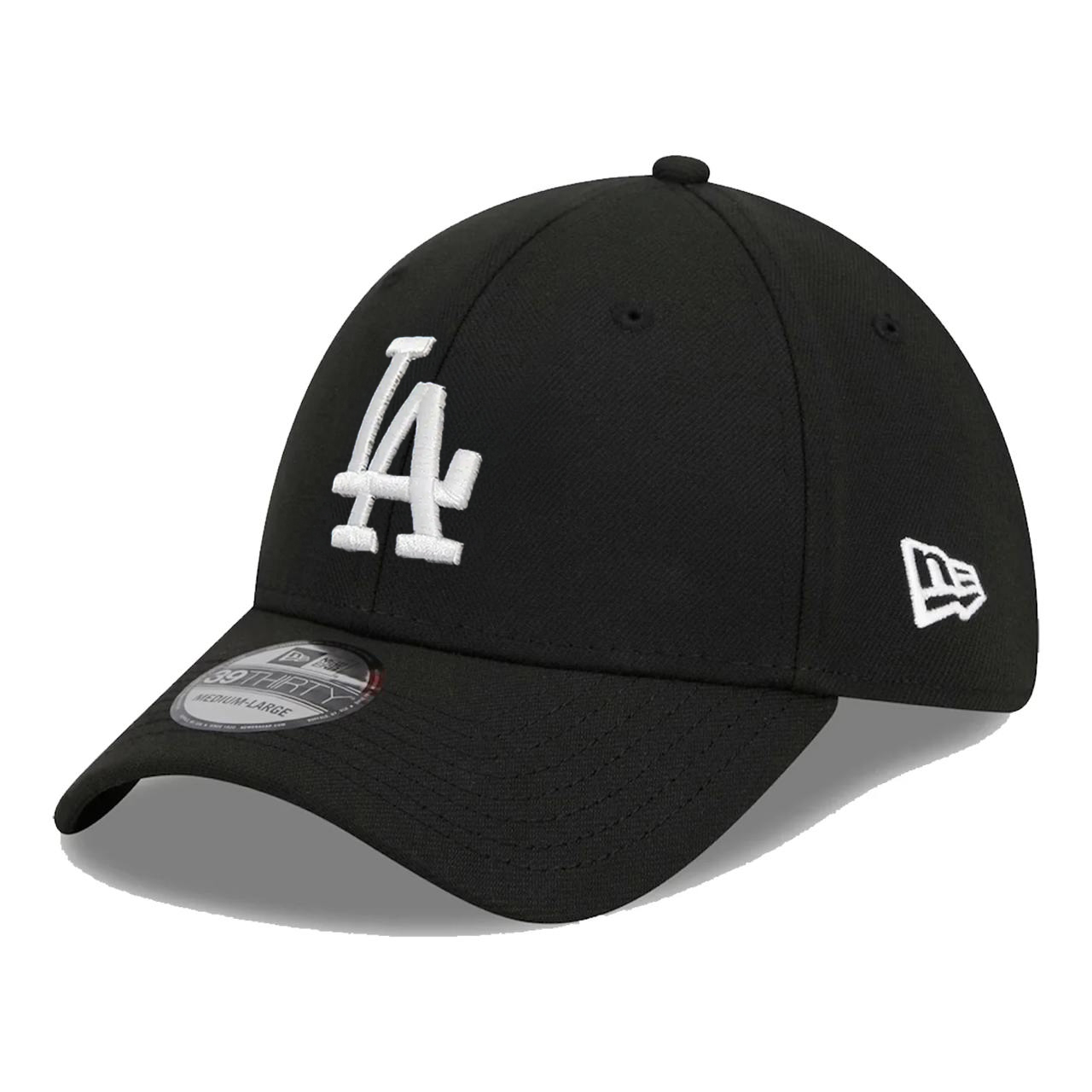 Бейсболка NEW ERA 39THIRTY MLB LOS ANGELES DODGERS ЧЕРНАЯ / СЕРАЯ