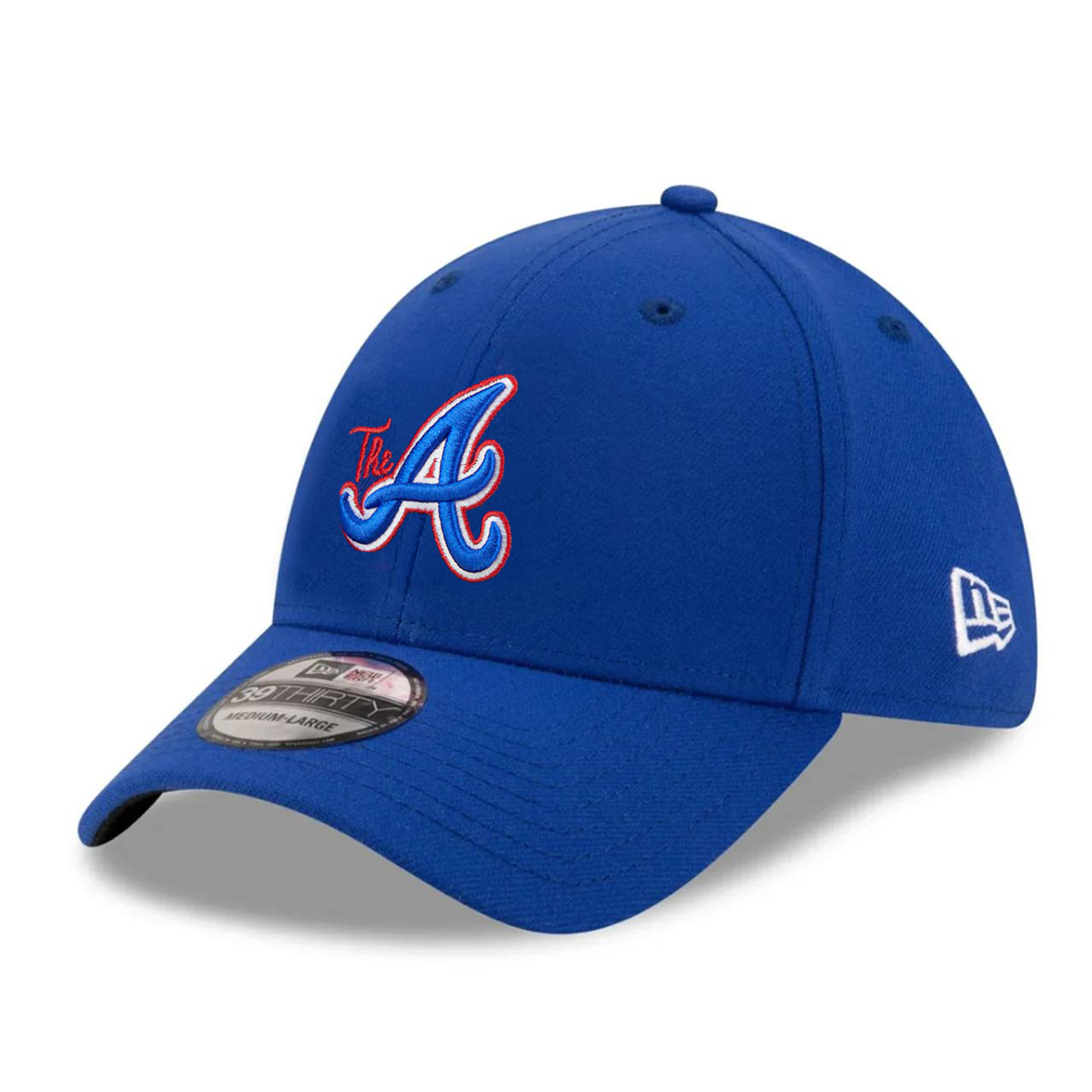 Бейсболка NEW ERA 39THIRTY MLB ATLANTA BRAVES CITYCON СИНЯЯ