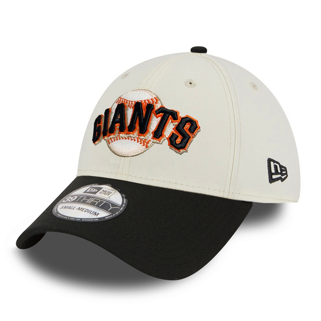 Бейсболка NEW ERA 39THIRTY MLB SAN FRANCISCO GIANTS БЕЖЕВАЯ / ЧЕРНАЯ