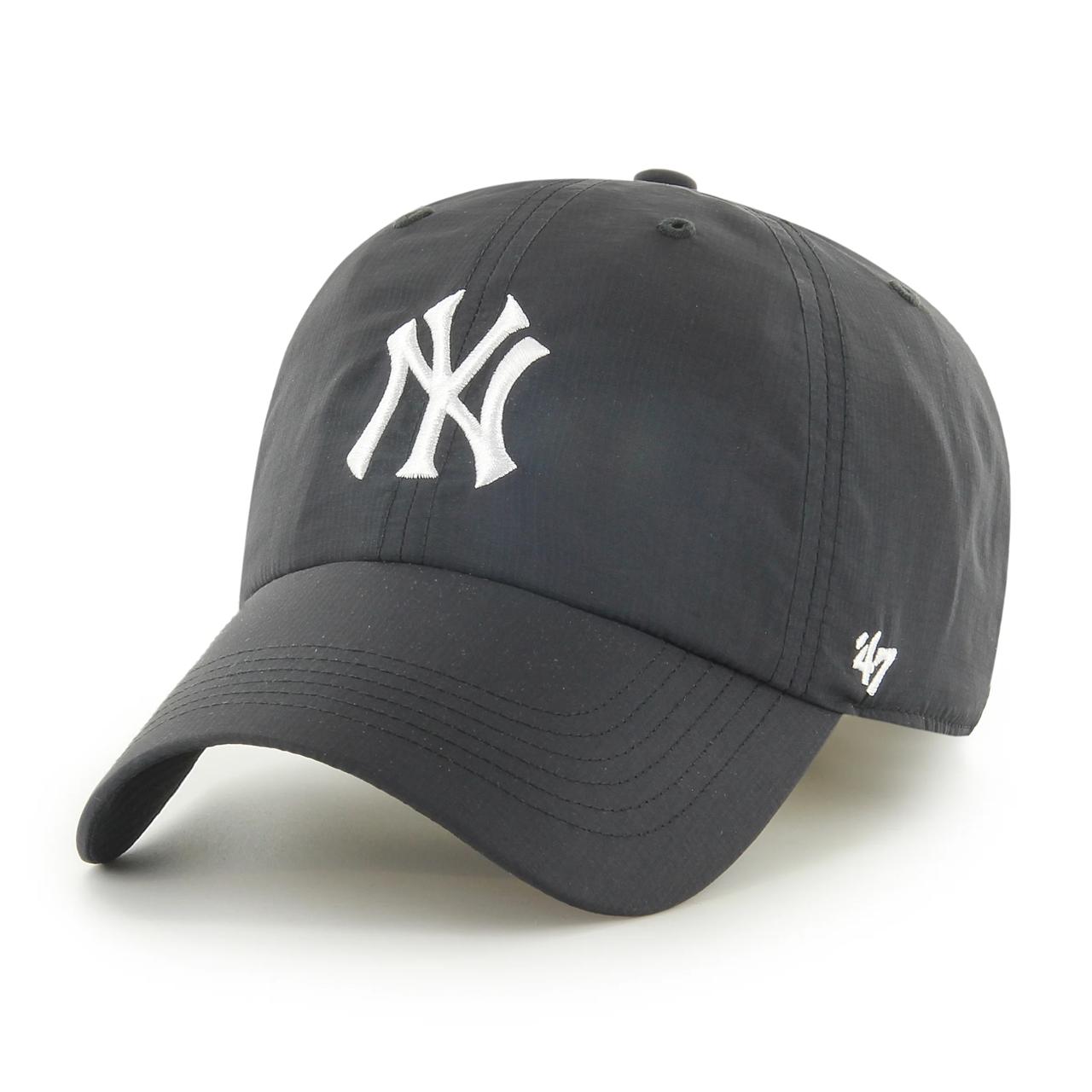 Бейсболка '47 CLEAN UP MLB NEW YORK YANKEES BRRR ЧЕРНАЯ / БЕЛАЯ