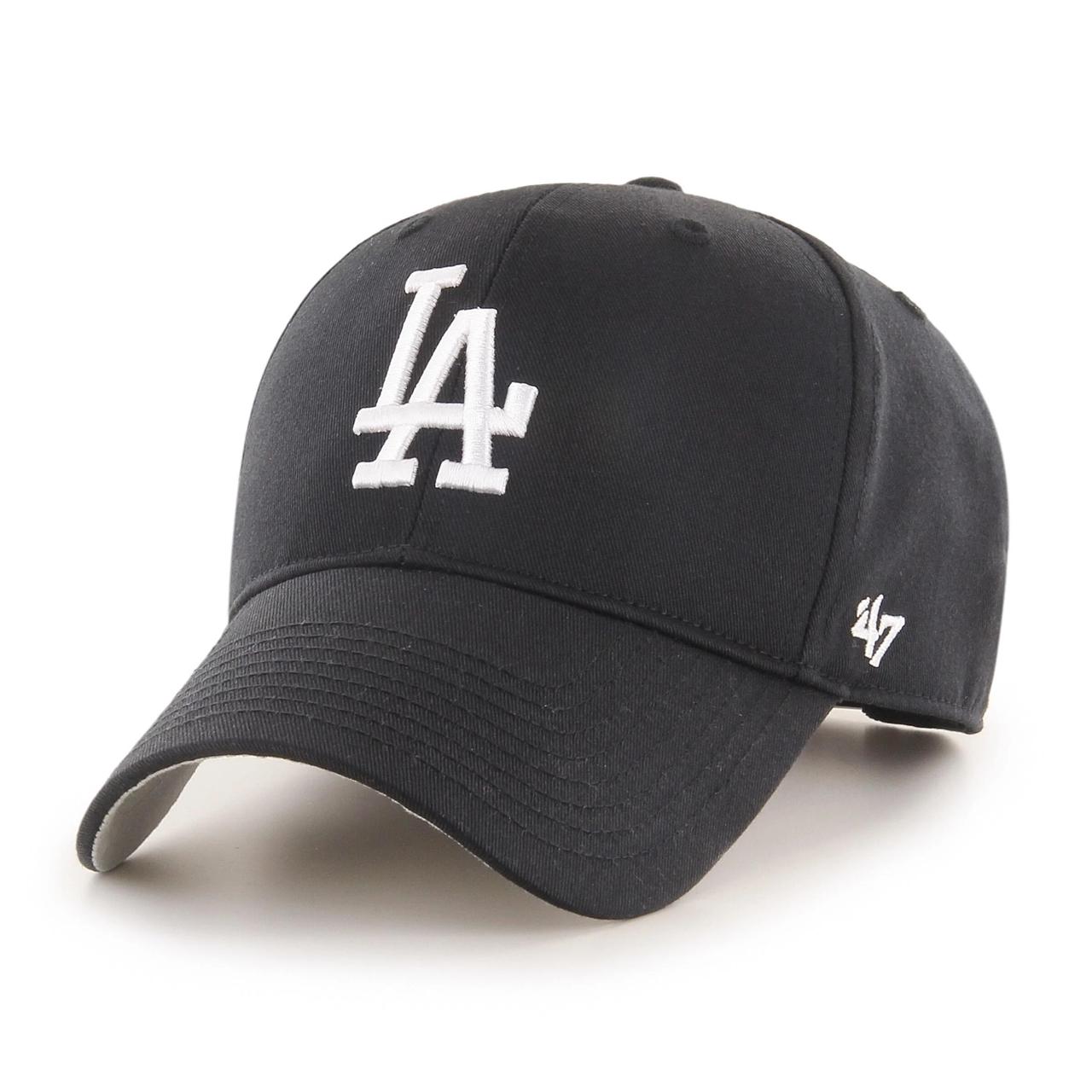 Детская бейсболка '47 MVP KIDS MLB LOS ANGELES DODGERS ЧЕРНАЯ / СЕРАЯ