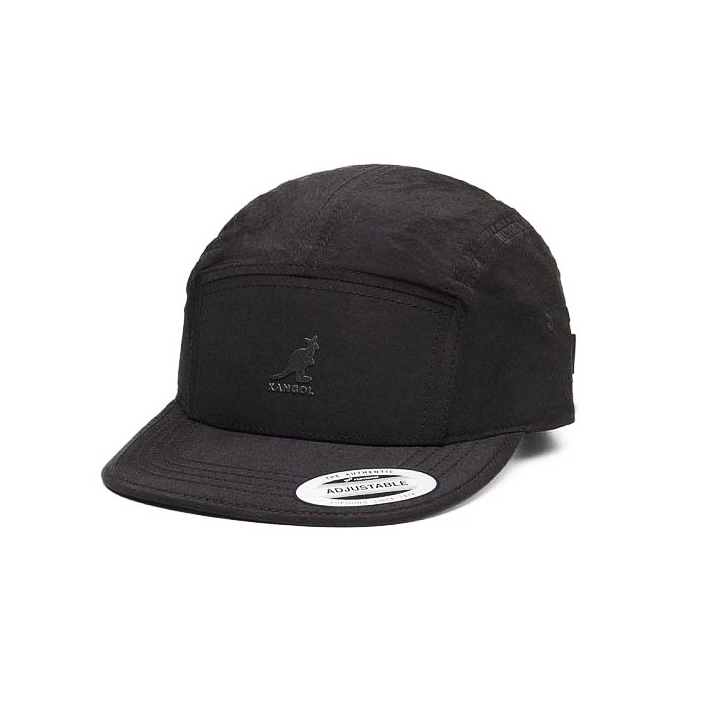Бейсболка KANGOL SOFT TOUCH 5 PANEL ЧЕРНАЯ