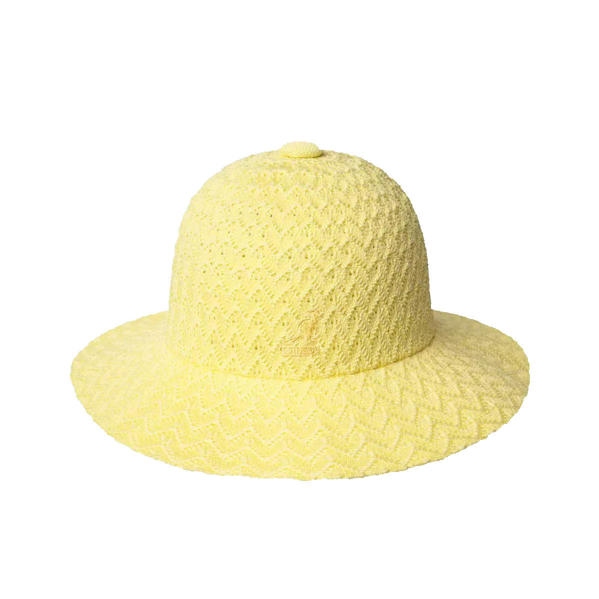 Панама KANGOL TROPIC ZIG WIDE BRIM CASUAL ЖЕЛТАЯ
