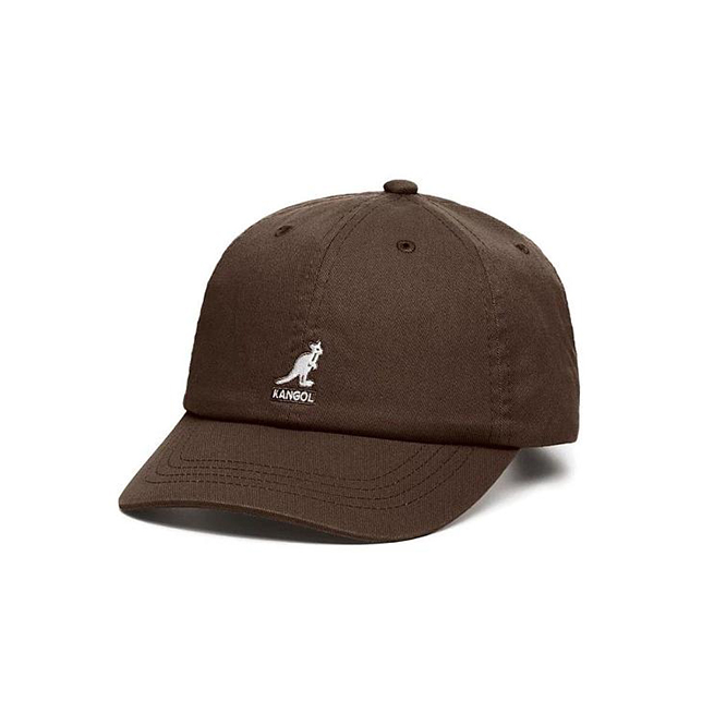 Бейсболка KANGOL WASHED BASEBALL КОФЕЙНАЯ