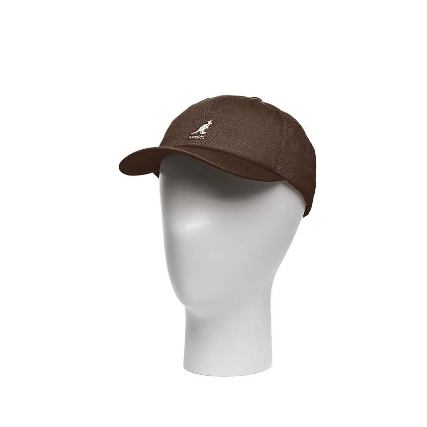 Бейсболка KANGOL WASHED BASEBALL КОФЕЙНАЯ