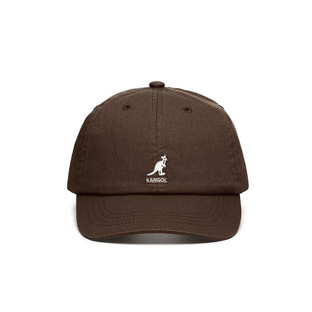 Бейсболка KANGOL WASHED BASEBALL КОФЕЙНАЯ