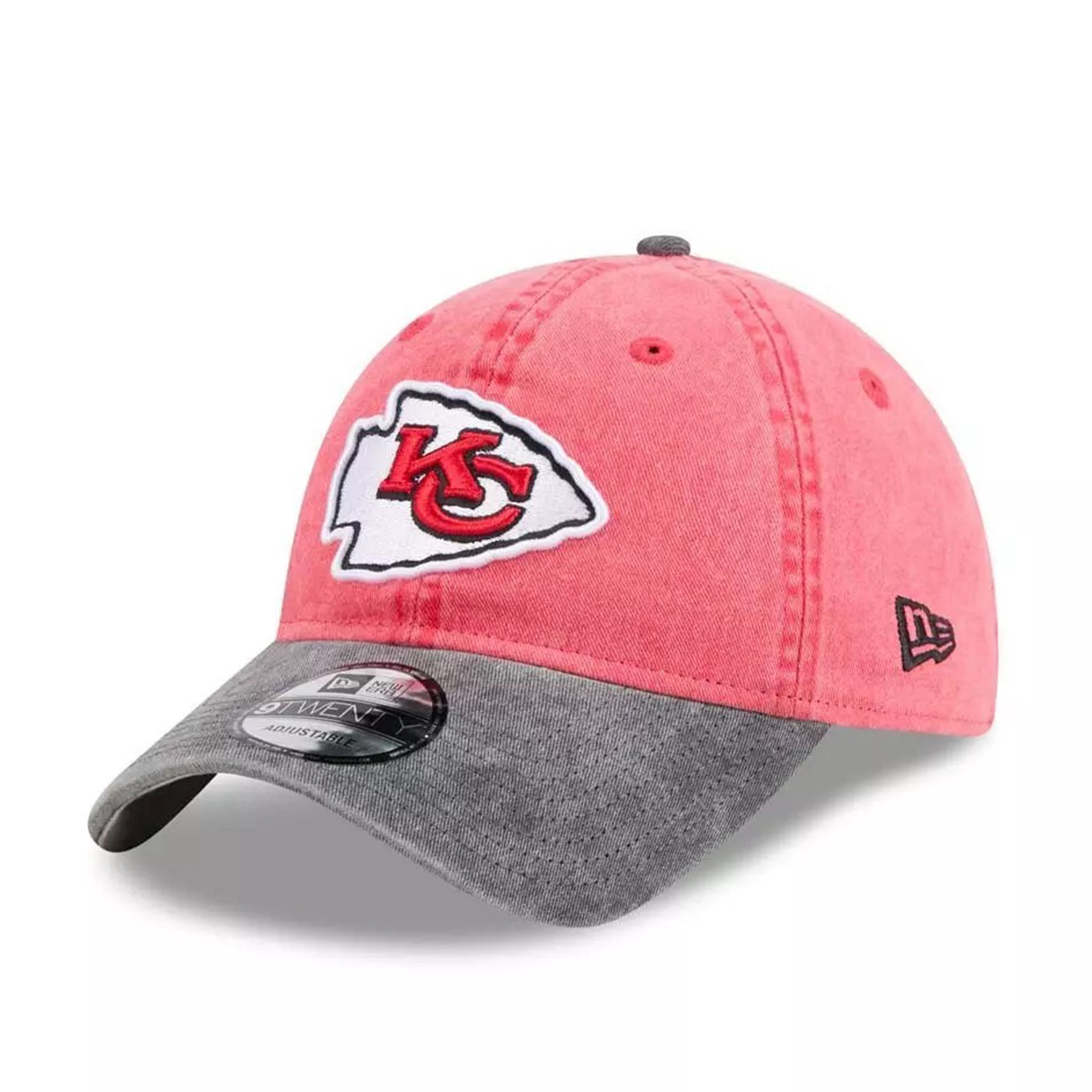 Бейсболка NEW ERA 9TWENTY NFL KANSAS CITY CHIEFS SELECT КРАСНАЯ / СЕРАЯ