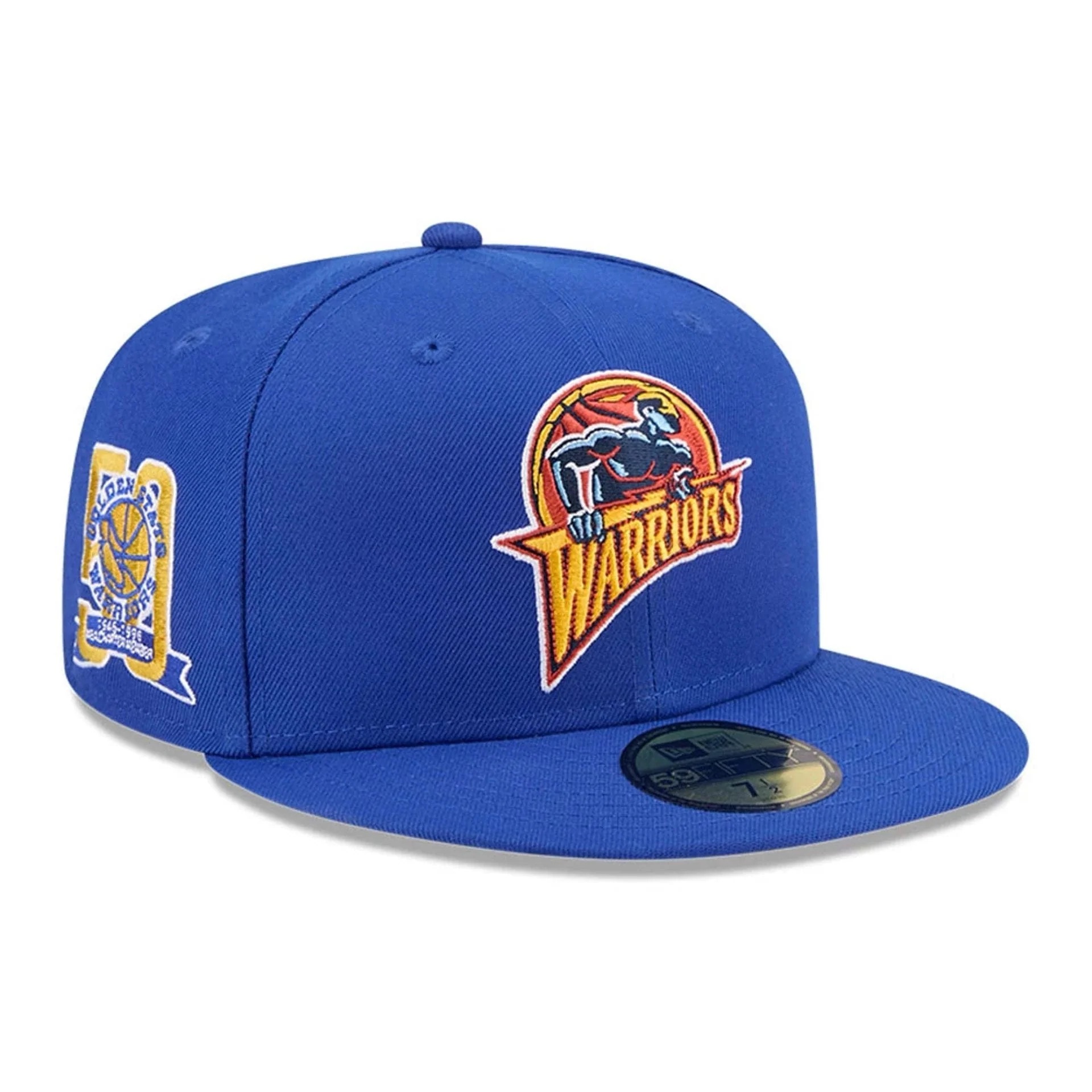 Бейсболка NEW ERA 59FIFTY NBA GOLDEN STATE WARRIORS HARDWOOD CLASSIC СИНЯЯ