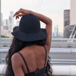 Панама KANGOL TROPIC ZIG WIDE BRIM CASUAL ЧЕРНАЯ