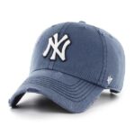 Бейсболка '47 CLEAN UP MLB NEW YORK YANKEES WEATHERED СИНЯЯ