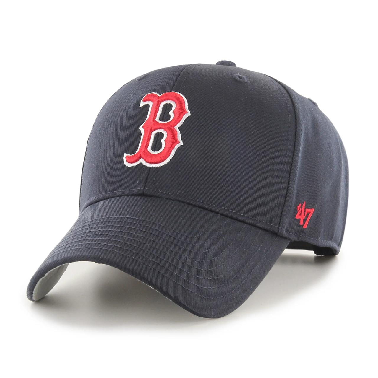 Детская бейсболка '47 MVP RAISED KIDS MLB BOSTON RED SOX ТЕМНО-СИНЯЯ