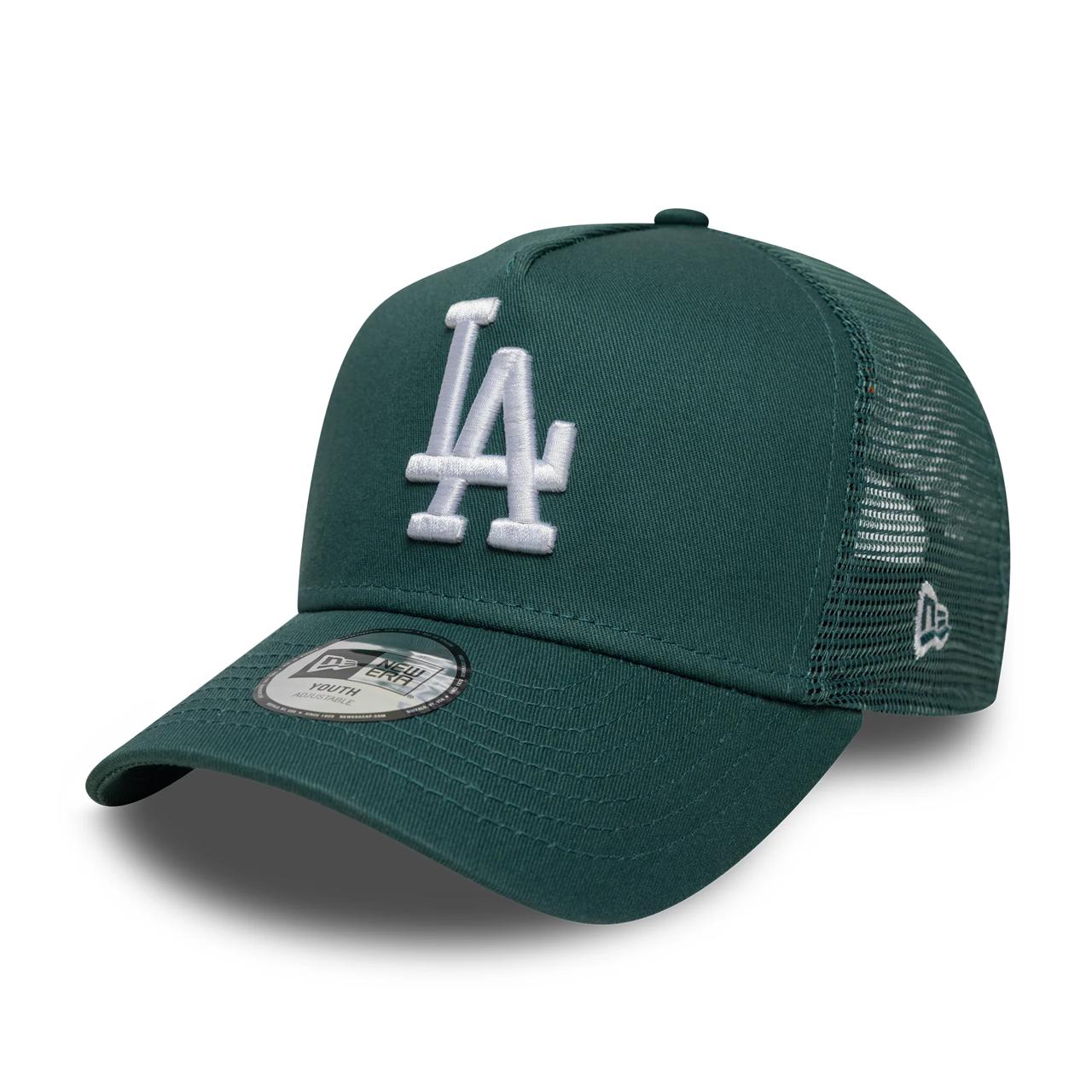 Детская бейсболка NEW ERA A-FRAME TRUCKER MLB LOS ANGELES DODGERS ЗЕЛЕНАЯ