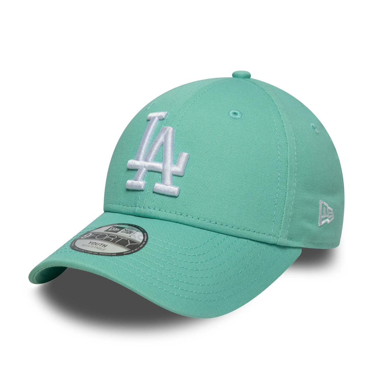 Детская Бейсболка NEW ERA  9FORTY MLB LOS ANGELES DODGERS ЗЕЛЕНАЯ