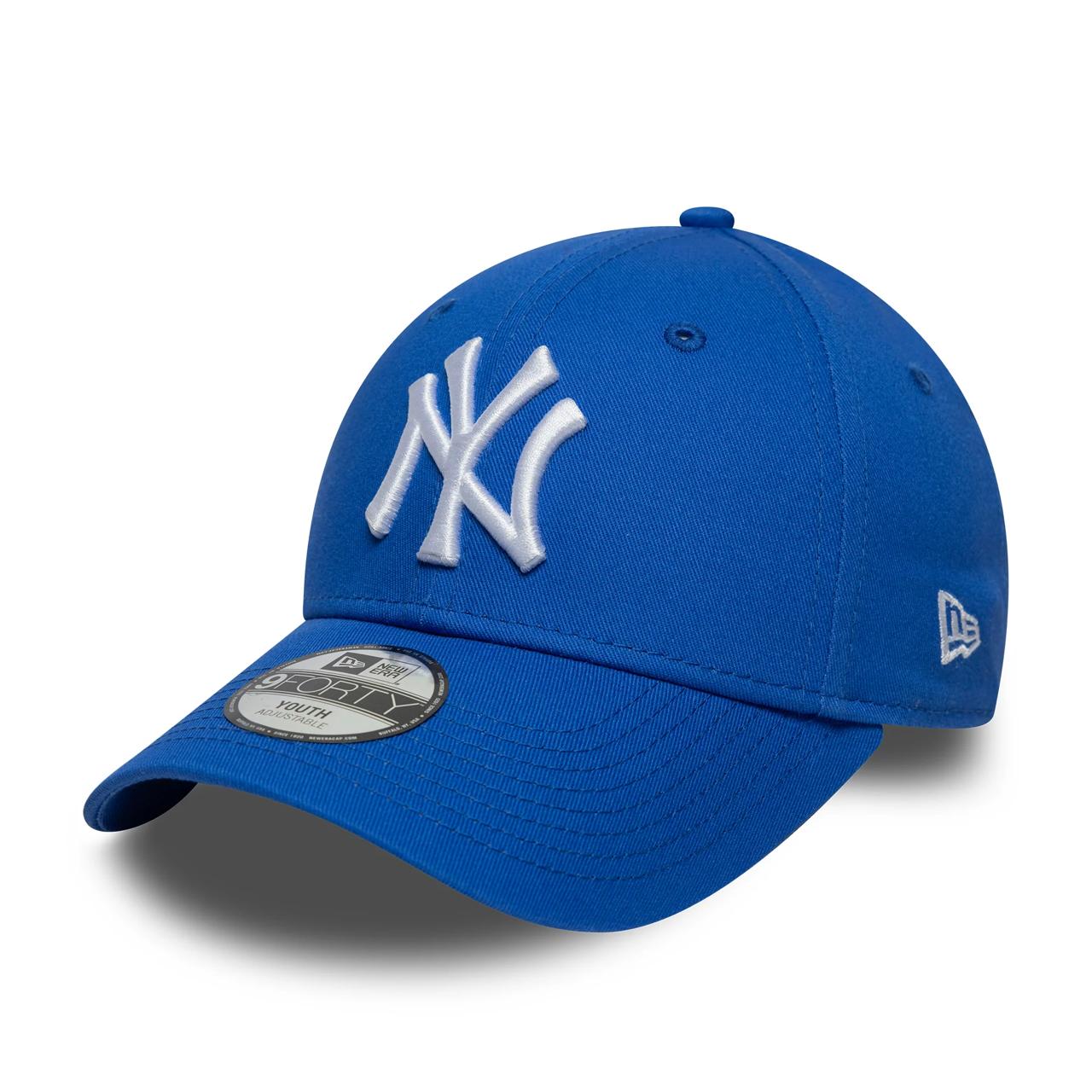 Детская Бейсболка NEW ERA 9FORTY MLB NEW YORK YANKEES СИНЯЯ