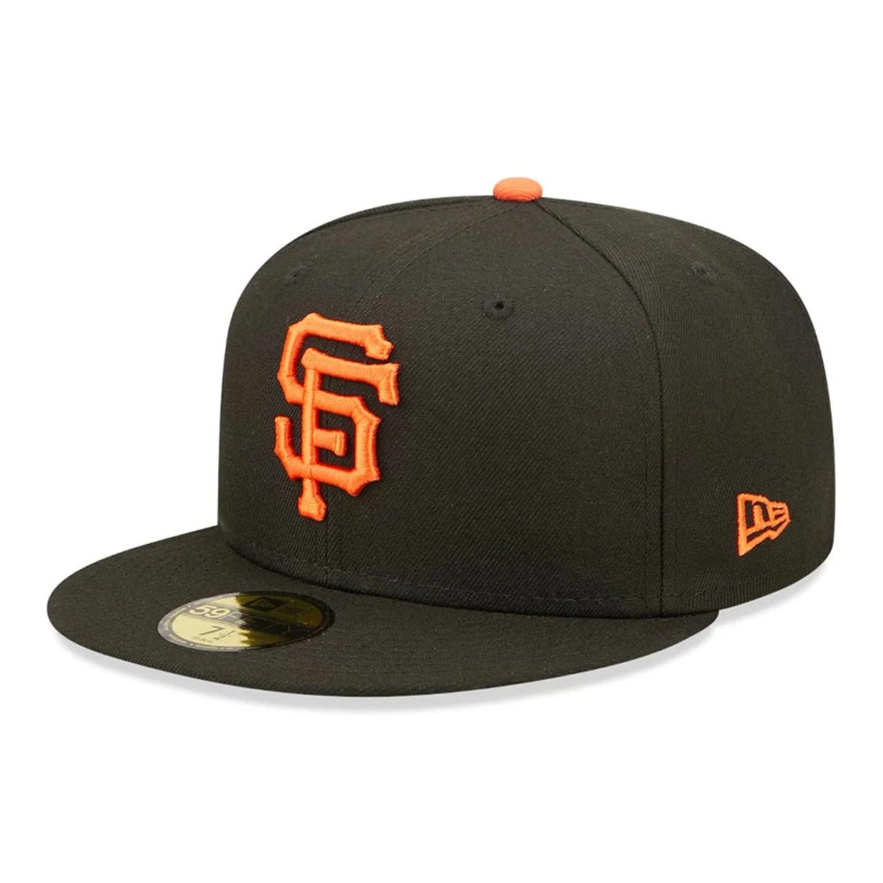 Бейсболка NEW ERA 59FIFTY MLB AUTHENTIC SAN FRANCISCO GIANTS ЧЕРНАЯ