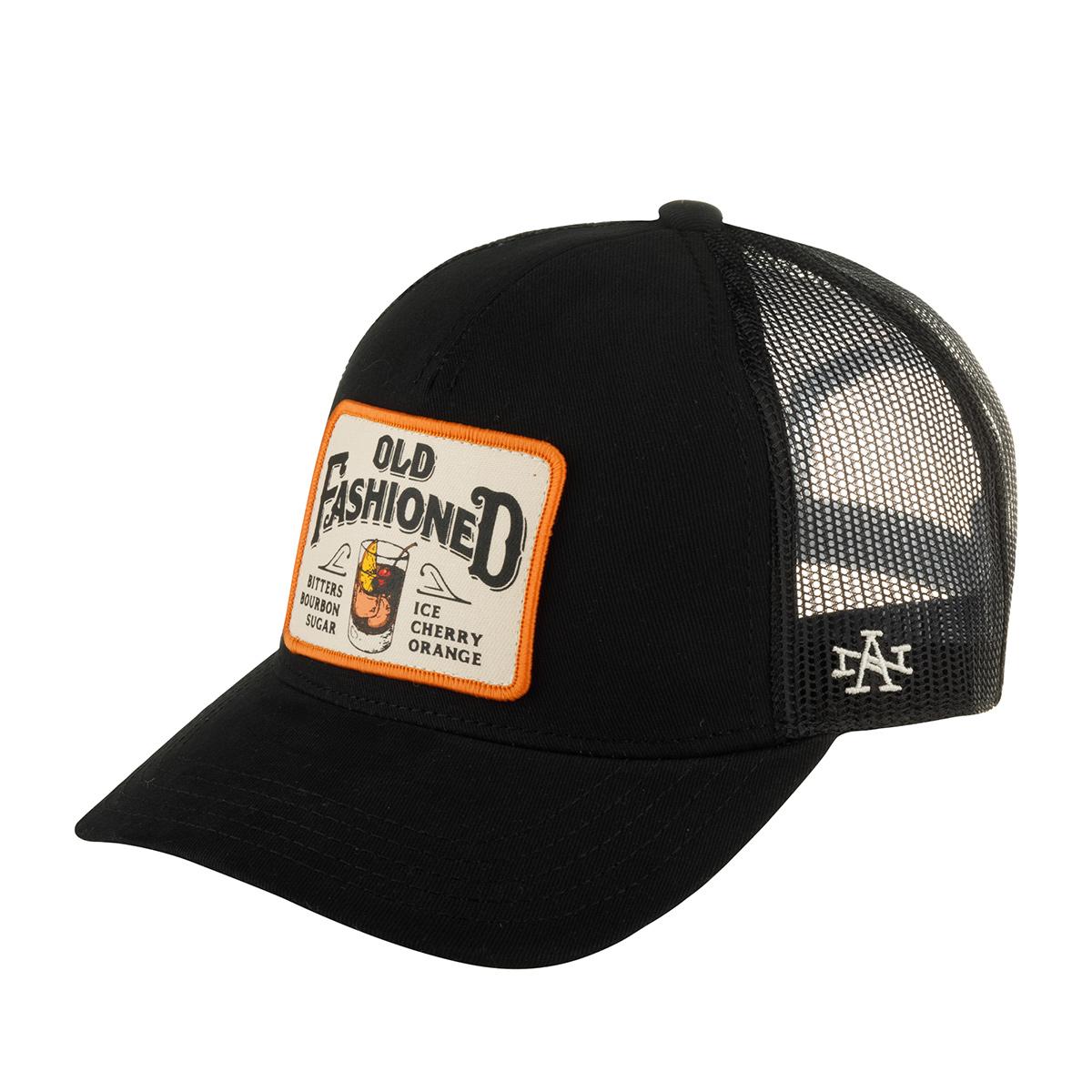 Бейсболка AMERICAN NEEDLE TRUCKER OLD FASHION VALIN ARCHIVE ЧЕРНАЯ