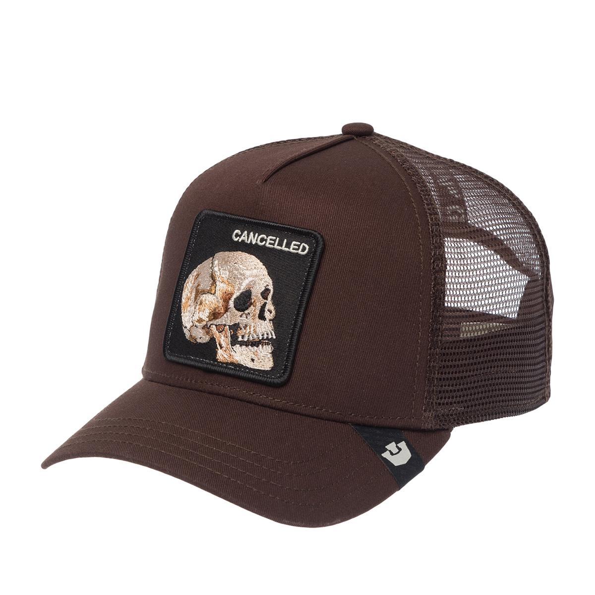 Бейсболка GOORIN BROTHERS TRUCKER CANCELLED КОРИЧНЕВАЯ