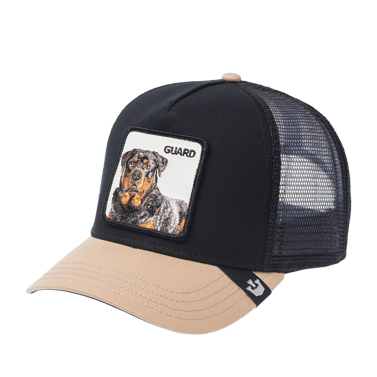 Бейсболка GOORIN BROTHERS TRUCKER GUARD ЧЕРНАЯ / БЕЖЕВАЯ