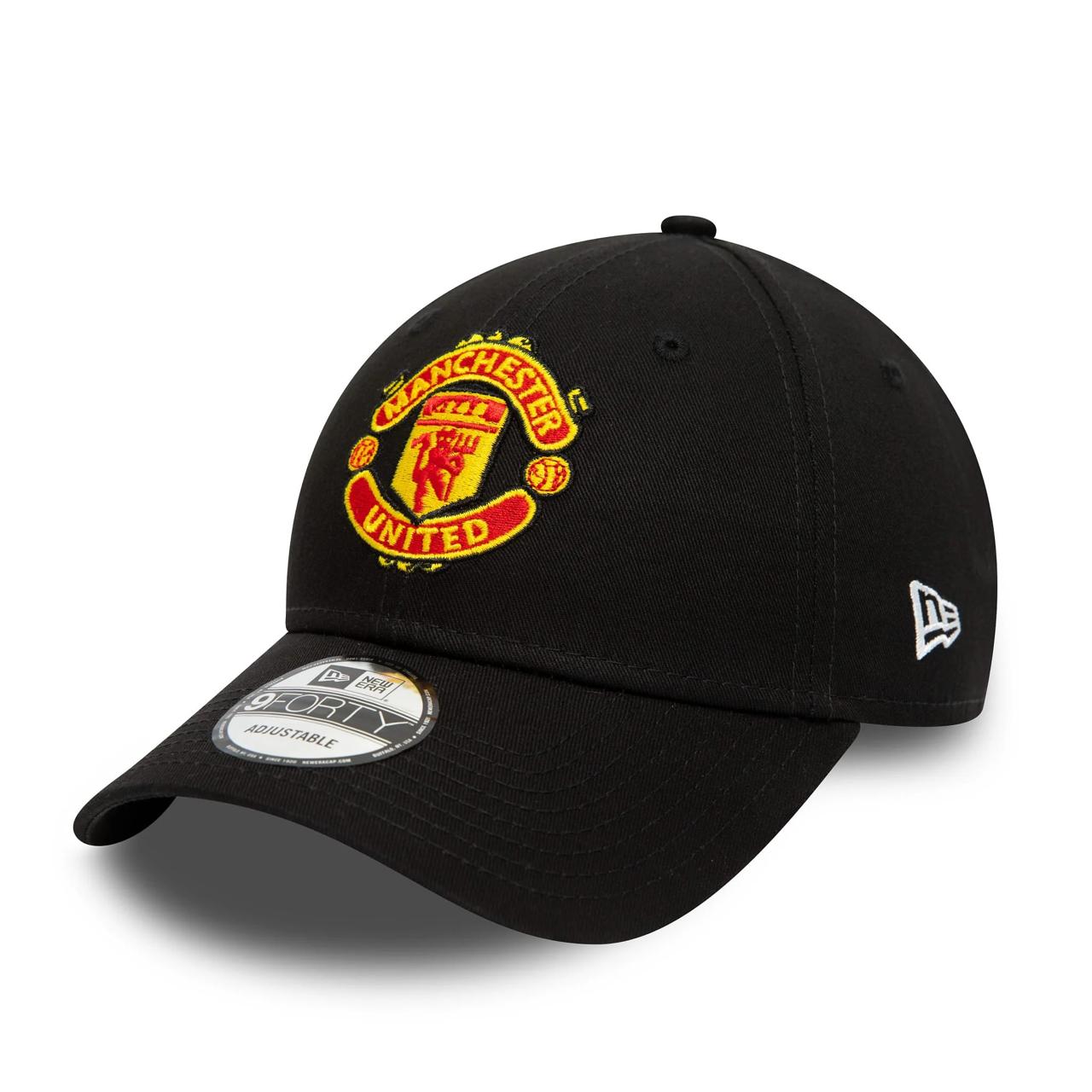 Бейсболка NEW ERA 9FORTY FC MANCHESTER UNITED ЧЕРНАЯ