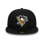 Бейсболка New Era 59FIFTY NHL PITTSBURGH PENGUINS черная