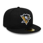Бейсболка New Era 59FIFTY NHL PITTSBURGH PENGUINS черная