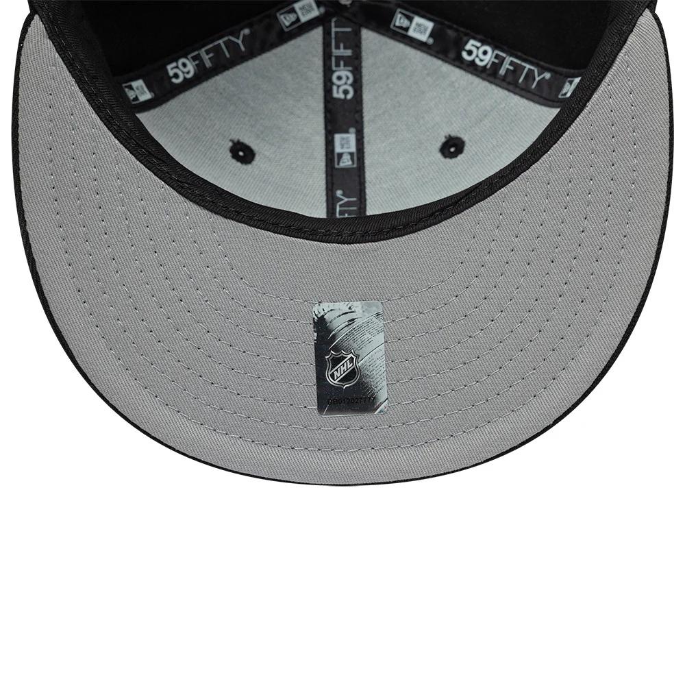 Бейсболка New Era 59FIFTY NHL PITTSBURGH PENGUINS черная
