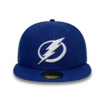 Бейсболка New Era 59FIFTY NHL TAMPA BAY LIGHTNING синяя, серый низ