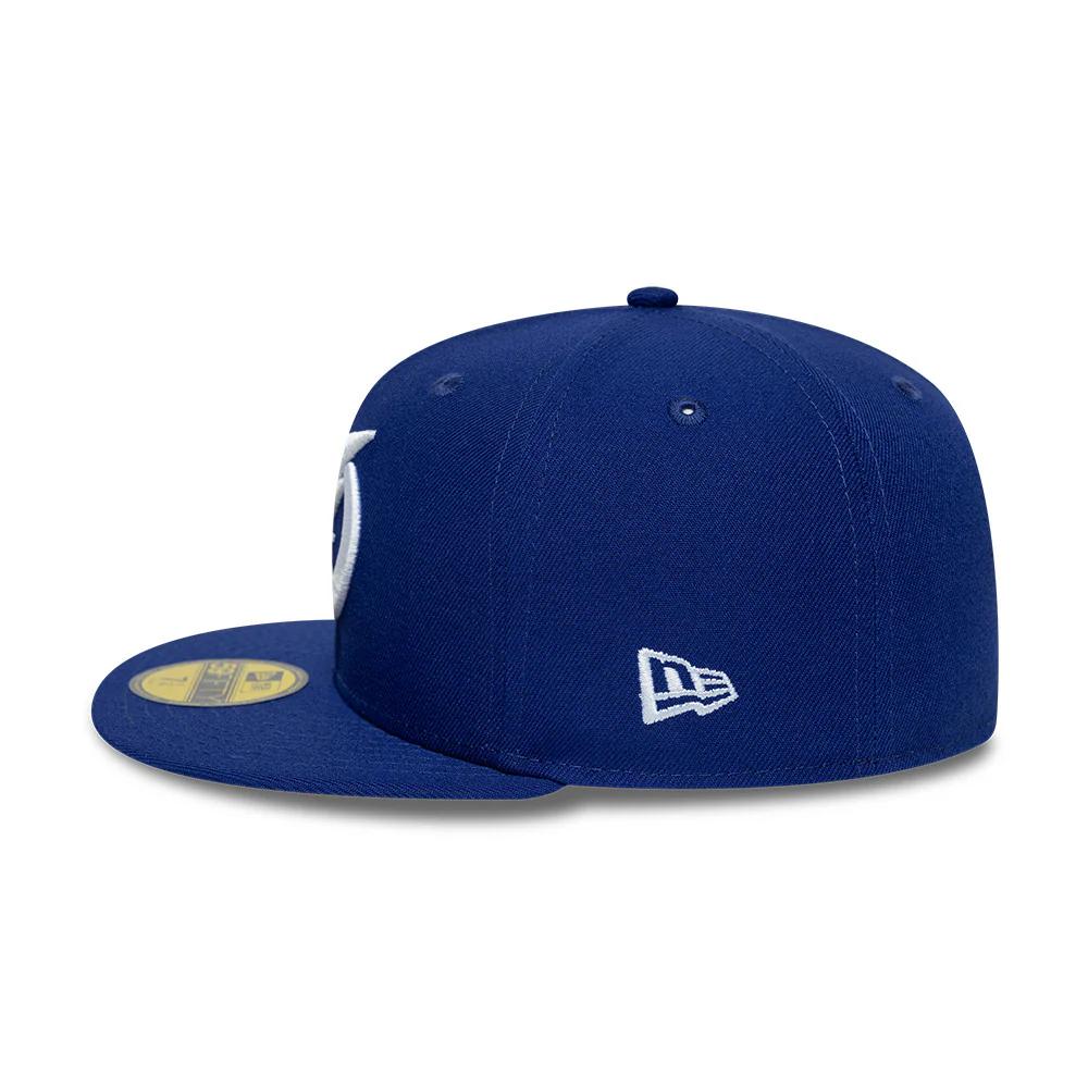 Бейсболка New Era 59FIFTY NHL TAMPA BAY LIGHTNING синяя, серый низ