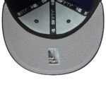 Бейсболка New Era 59FIFTY NHL TORONTO MAPLE LEAFS синяя, серый низ