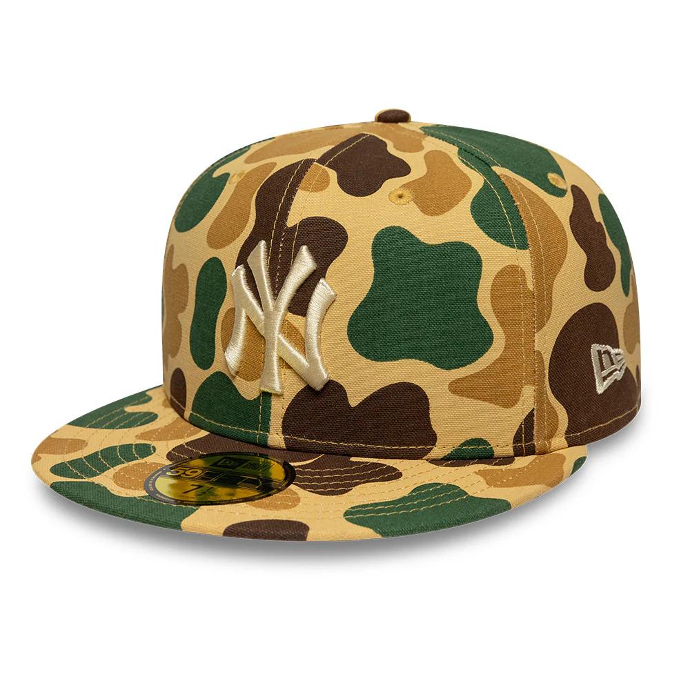 Бейсболка New Era 59FIFTY MLB NEW YORK YANKEES яркий камуфляж