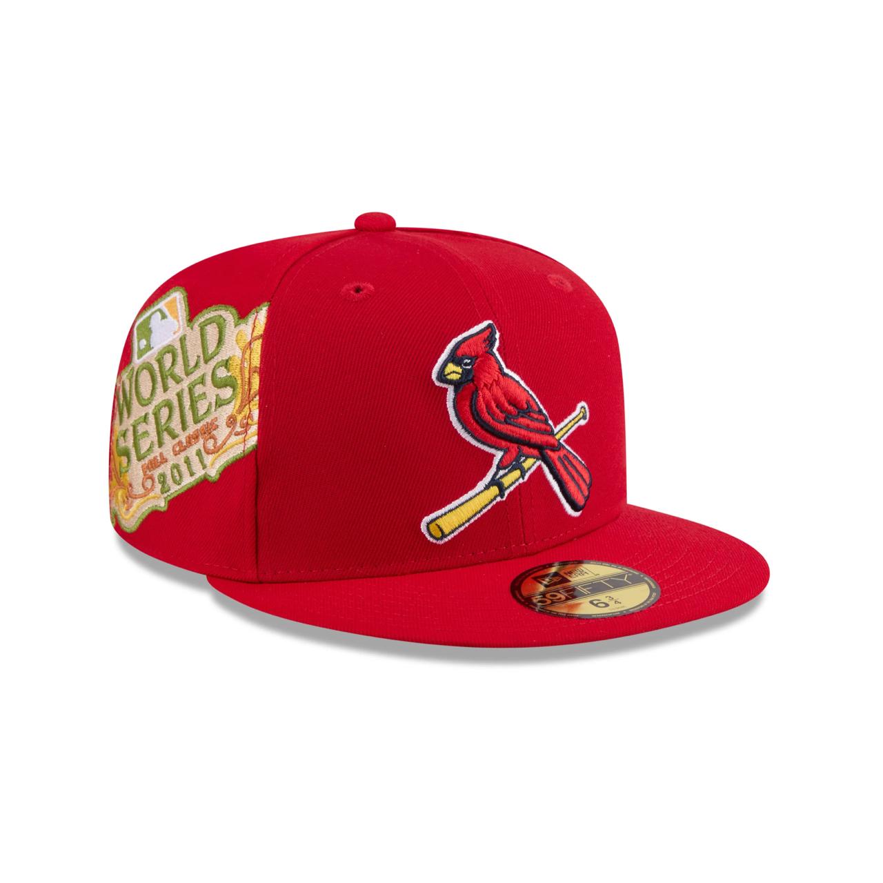 Бейсболка New Era 59FIFTY MLB SAINT LOUIS CARDINALS HIDDEN HIT красная