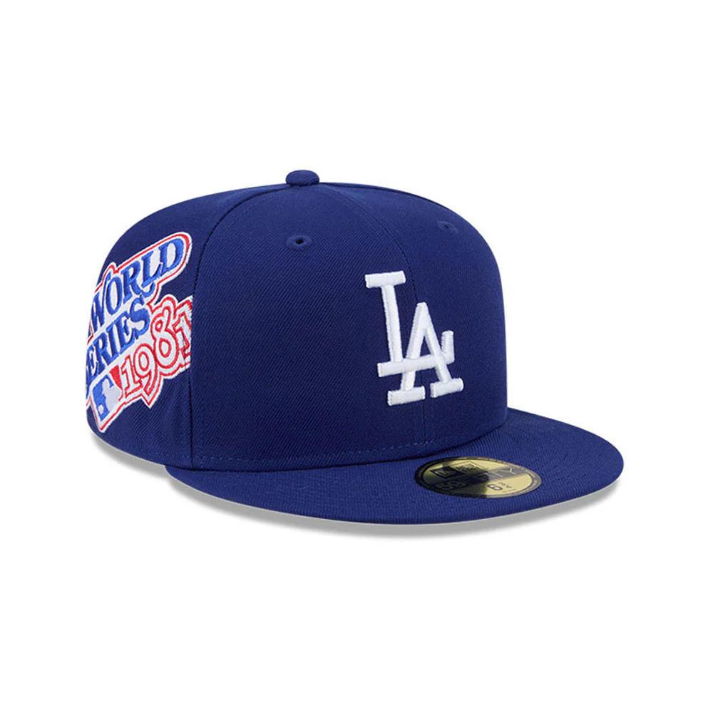 Бейсболка New Era 59FIFTY MLB LOS ANGELES DODGERS HIDDEN HIT синяя, серый низ