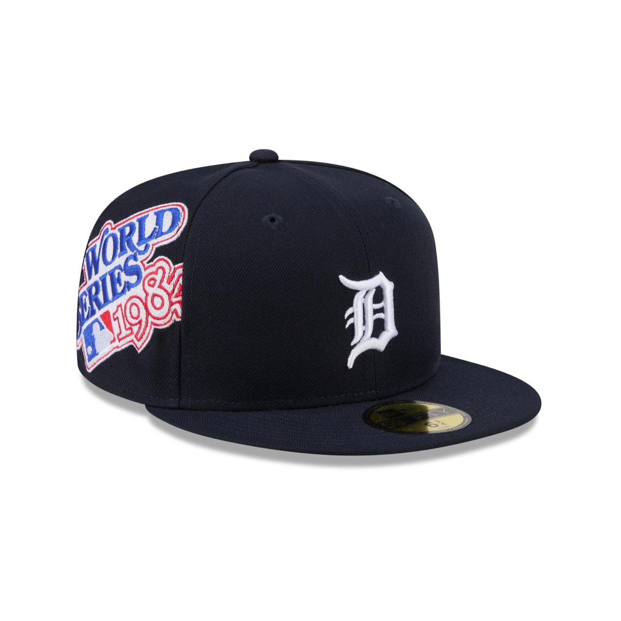 Бейсболка New Era 59FIFTY MLB DETROIT TIGERS Hidden Hit темно-синяя, серый низ