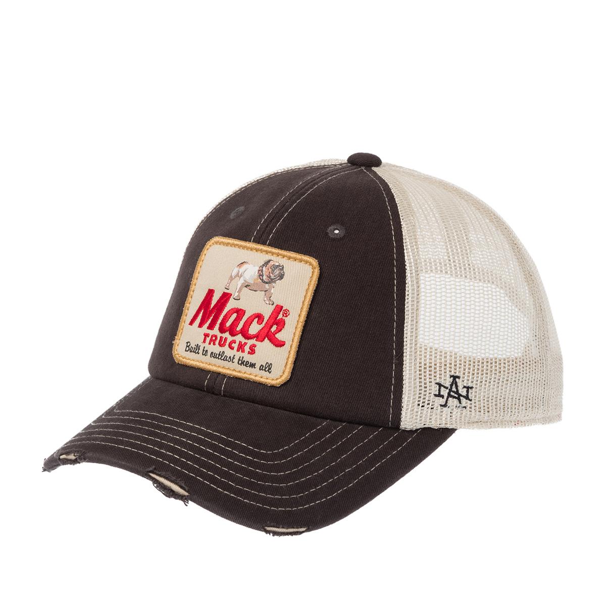 Бейсболка AMERICAN NEEDLE TRUCKER MACK TRUCK ORVILLE СЕРЫЙ