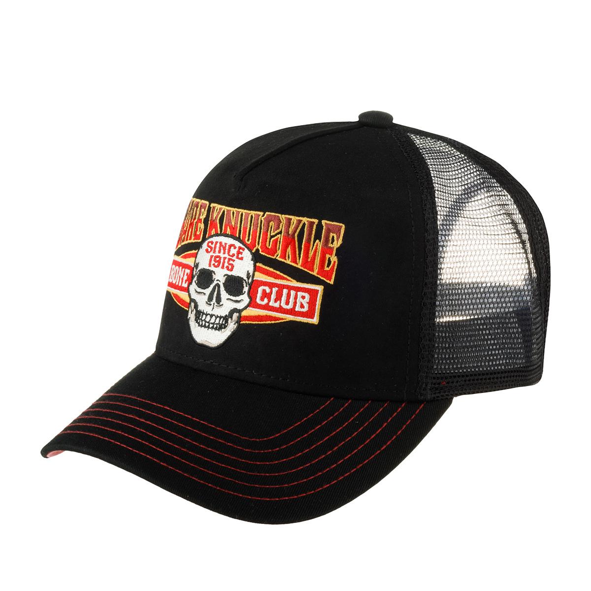 Бейсболка FWS TRUCKER BARE KNUCKLE ЧЕРНЫЙ