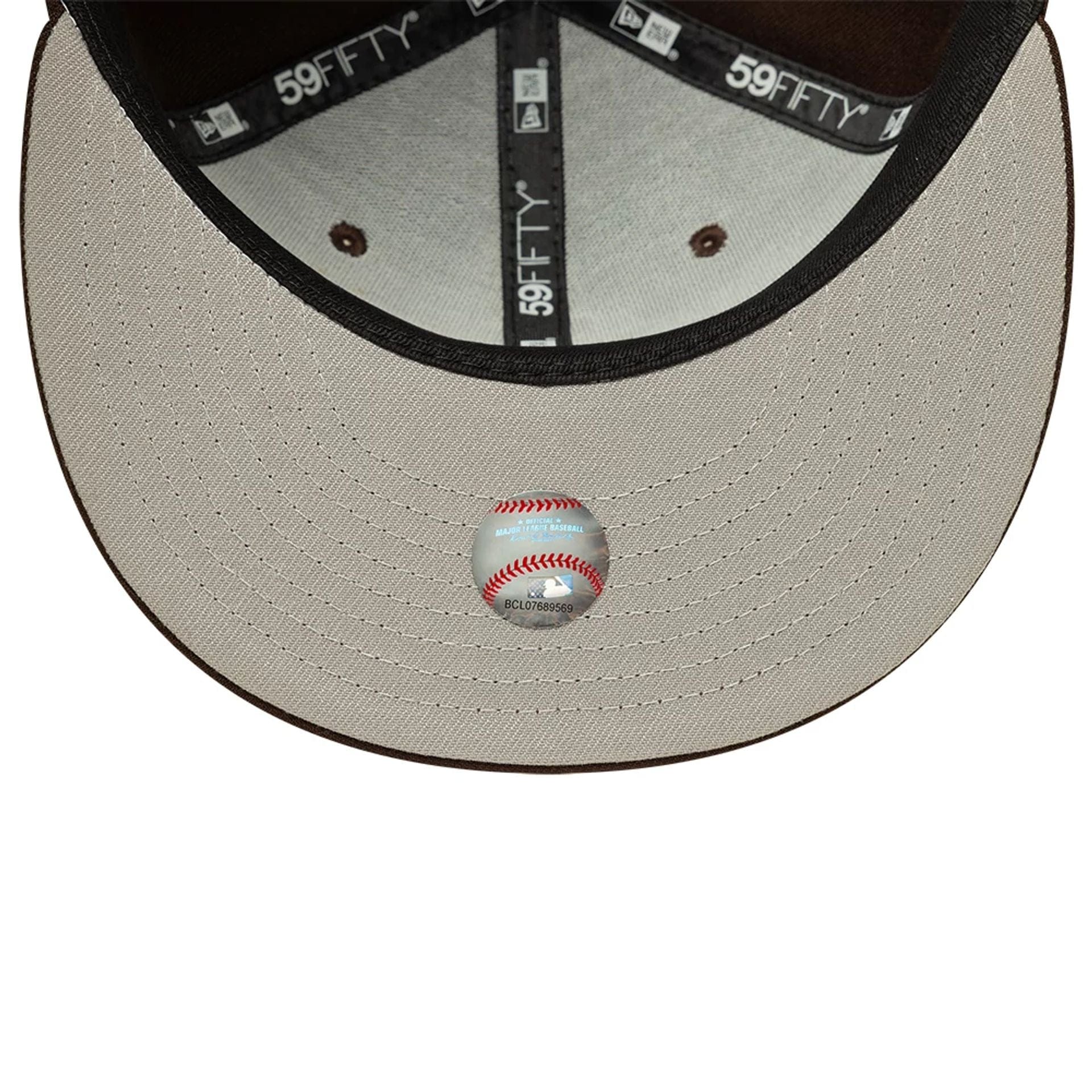 Бейсболка New Era 59FIFTY MLB SAINT LOUIS CARDINALS черная, серый низ