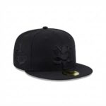 Бейсболка NEW ERA 59FIFTY NHL ANAHEIM DUCKS ЧЕРНАЯ / КРАСНЫЙ НИЗ