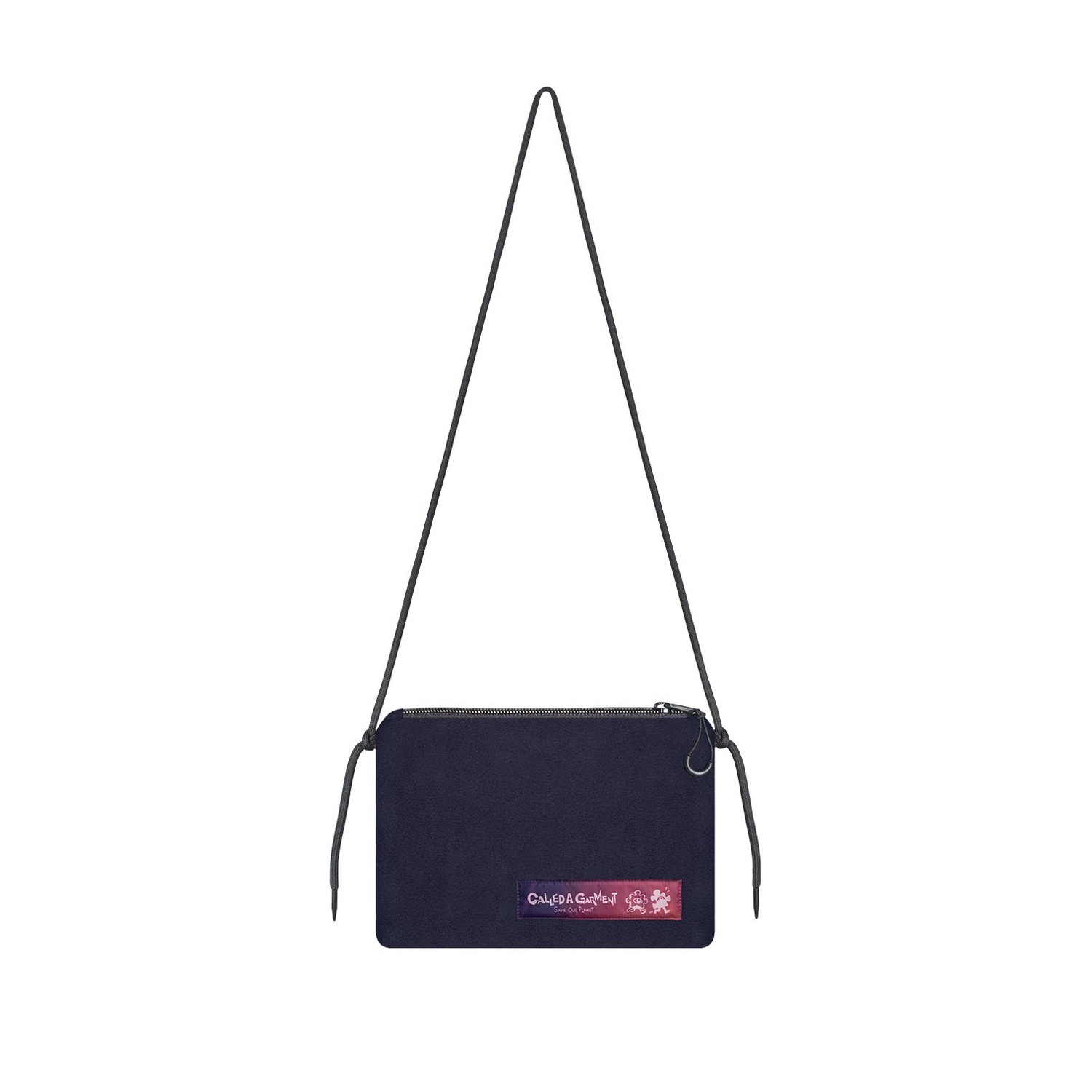 Сумка CALLED A GARMENT ABC Fleece Bag Темно-синяя