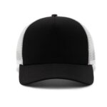 Бейсболка FAM.CAP 5 PANEL TRUCKER BLANK ЧЕРНАЯ / БЕЛАЯ