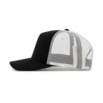 Бейсболка FAM.CAP 5 PANEL TRUCKER BLANK ЧЕРНАЯ / БЕЛАЯ