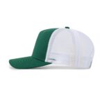 Бейсболка FAM.CAP 5 PANEL TRUCKER BLANK ЗЕЛЕНАЯ / БЕЛАЯ
